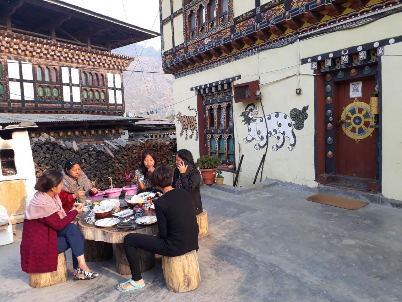 Chimi Lhakhang Village Homestay ปูนาคา ภายนอก รูปภาพ